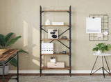 Bookcase Old Wood 56 x 32 x 174 cm Engineered Wood 882146