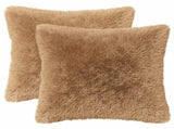 Cushion with Pillow HEERLEN 6 pcs Taupe PV Fleece 926756