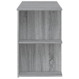Desk Grey Sonoma 140x50x75 cm Engineered Wood 840553