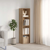 Book Cabinet/TV Cabinet Artisan Oak 36x30x143cm Engineered Wood 855813