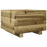 Garden Planter 40x40x26.5 cm Impregnated Wood Pine 847292