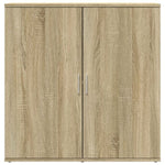 ZNTS Sideboard Sonoma Oak 79x38x80 cm Engineered Wood 840515