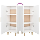 Sideboard White 34.5x34x90 cm Engineered Wood 812321