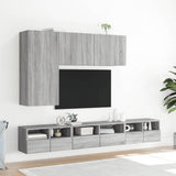 TV Cabinet Wall-mounted Grey Sonoma 100x30x41 cm 836971