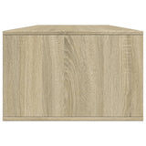 Coffee Table Sonoma Oak 102x55x35 cm Engineered Wood 848012