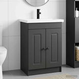 Bathroom Furniture Set Black 78.5 x 37.5 x 81 cm 3404175