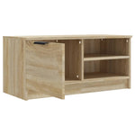 TV Cabinet Sonoma Oak 80x35x36.5 cm Engineered Wood 811472