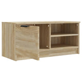 TV Cabinet Sonoma Oak 80x35x36.5 cm Engineered Wood 811472