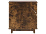 Bedside Cabinet 2 pcs Smoked Oak 33.5 x 34.5 x 50 cm 8011416