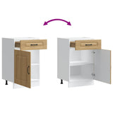Kitchen Base Cabinet Kalmar Artisan Oak Engineered Wood 853486