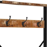 ZNTS Clothes Rack Multicolour 80x40x190 cm Solid Wood Reclaimed 4015962