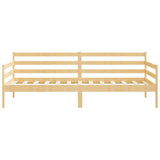 Day Bed without Mattress Solid Wood Pine 90x200cm 806935