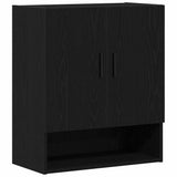 Wall-mounted Cabinet Black Oak 60 x 31 x 70 cm Engineered Wood 862941