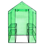 ZNTS Walk-in Greenhouse with 4 Shelves 41545