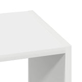 Bookcases 2 pcs Stackable White 30x30x80 cm Engineered Wood 858804