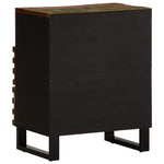 ZNTS Bedside Cabinet 50x34x62 cm Solid Wood Acacia 377490