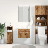 Bathroom Sink Cabinet Old Wood 60x38.5x46 cm Engineered Wood 862023