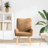 Armchair Beige 63 x 67 x 94 cm Fabric 42001794