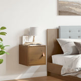 Wall Cabinet Honey Brown 31.5x30x30 cm Solid Wood Pine 818361