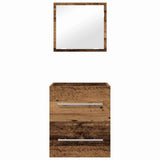 Bathroom Furniture Set with Drawer Brown 41 x 38.5 x 48 cm 875692
