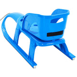 Sledge with Seat Blue 102.5x40x23 cm Polypropylene 93721
