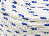 Multipurpose Utility Rope 12 mm 100 m White and Blue PP 3472823