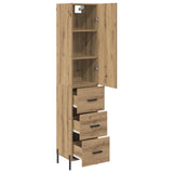 Highboard Artisan Oak 34.5 x 34 x 180 cm Engineered Wood 3415933