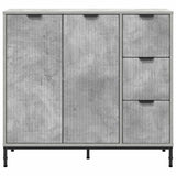 Sideboard Concrete Grey 89.5 x 33 x 82 cm Engineered Wood 883457