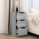 Sideboard Grey Sonoma 30x30x70 cm Engineered Wood 817014