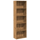 Bookcase Artisian Oak 60x30x189 cm Engineered Wood 857925