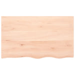 Table Top 100x60x2 cm Untreated Solid Wood Oak 3156305