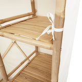Wardrobe 110x45x170 cm Bamboo 368043