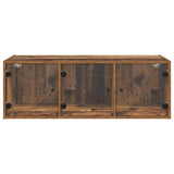 Wall Cabinet Old Wood 102 x 37 x 35 cm Engineered Wood 882919