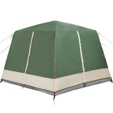 Cabin Tent 7-Person with Roof Green 400 x 350 x 212 cm 42004026
