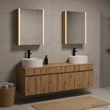 Bathroom Cabinet Set 5 pcs Artisan Oak Engineered Wood 3406614