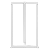 Bar Table Legs T-Shaped 2 pcs White 60x35x cm Steel 4013093