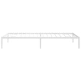 Metal Bed Frame without Mattress White 90x200cm 350906