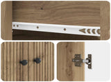 Cabinet Set 2 pcs 66 x 34.5 x 90 cm Engineered Wood 3416402