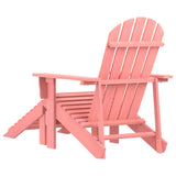 Garden Chair Pink Solid fir wood Standard Detachable 315867
