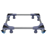 Washing Machine Base Grey 66 x 66 x 12 cm Stainless Steel 42009959
