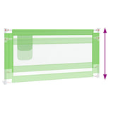 10195 Toddler Safety Bed Rail Green 180x25 cm Fabric