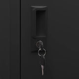 Saddle Cabinet Anthracite Steel Medium Height-Adjustable 339606