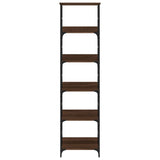 Bookshelf Brown Oak 50x33x188.5 cm Engineered Wood 835283