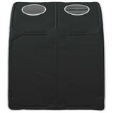 Bed Tunnel 2 pcs Black 211 x 67.5 x 2 cm Polyester 893713