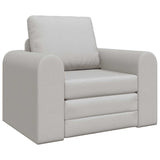 Sofa Bed Cloud Grey 98 x 71 x 83 cm Fabric 4106664