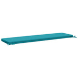 2-Piece Bench Cushions SOEST 2 pcs 100% Polyester Turquoise 949019