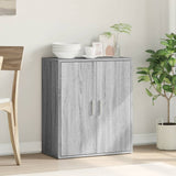 Sideboard Grey Sonoma 79x38x80 cm Engineered Wood 840518