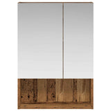 Bathroom Mirror Cabinet with Shelf Old Wood 50 x 14.5 x 70 cm 889205