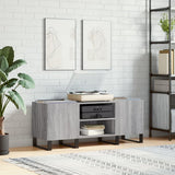 Record Cabinet Grey Sonoma 121x38x48 cm Engineered Wood 831690