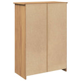 Shoe Cabinet PANAMA 80x40x114 cm Solid Wood Pine 4016391